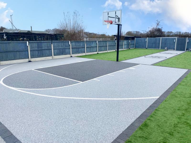 Clacton-on-Sea Vuba Resin Bound Basketball Court &  Pathways