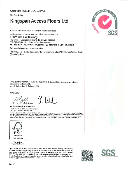 FSC Certificate