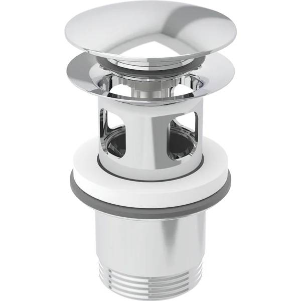 Geberit waste outlet with push actuation