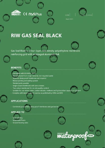 RIW Gas Seal Black