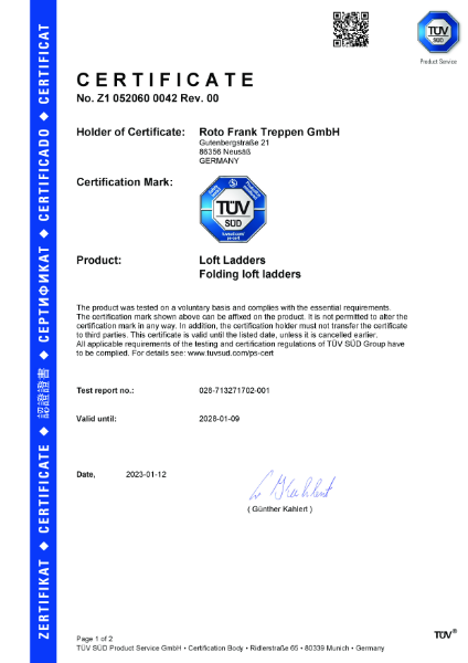 BS EN 14975 Compliance - Quadro