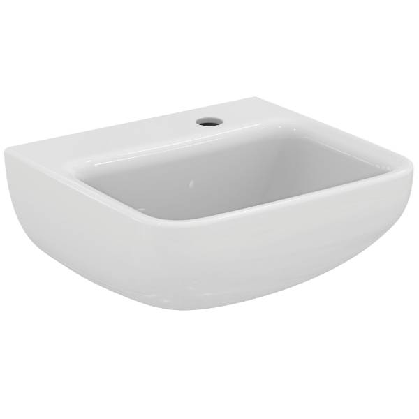 HBN 00-10 HTM64 (LB G S) Contour 21+ 40cm Back Outlet Washbasin - Washbasin