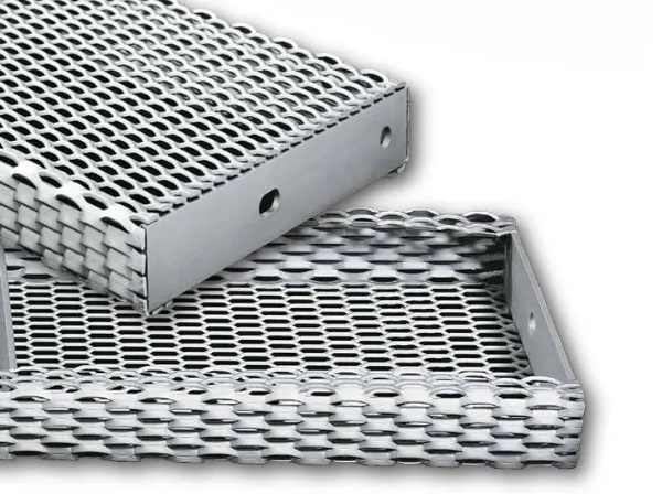  Metal Stair Treads - Expanded Metal Mesh Stair Treads