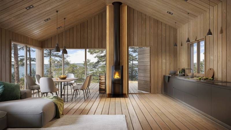 Energy Efficient Design | Wood Burning Stove