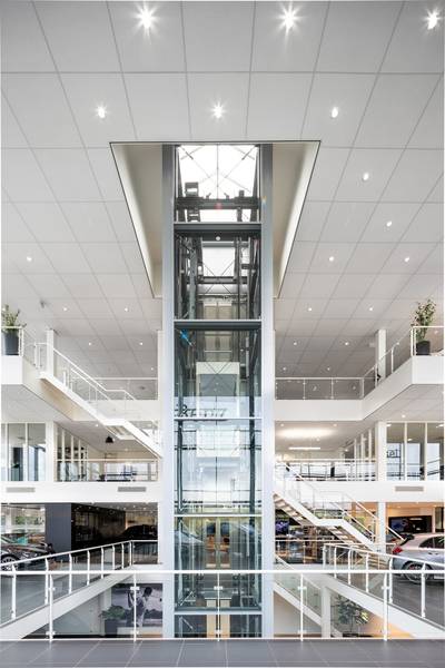 Mercedes Benz dealership, Rotterdam