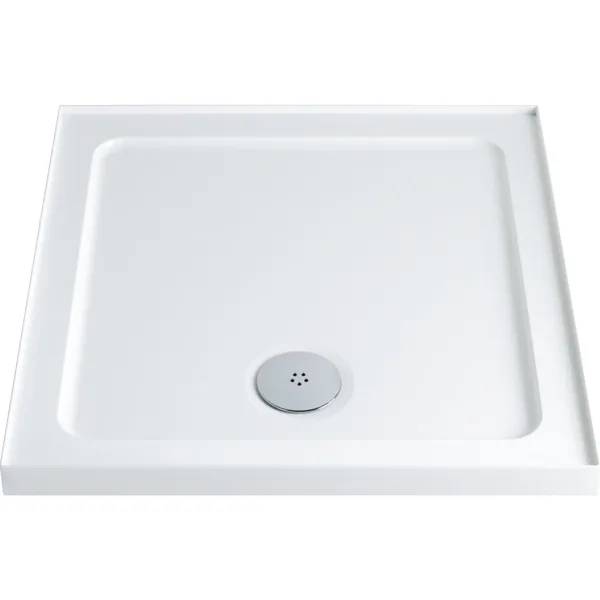 Twyford Square Shower Tray With Upstand