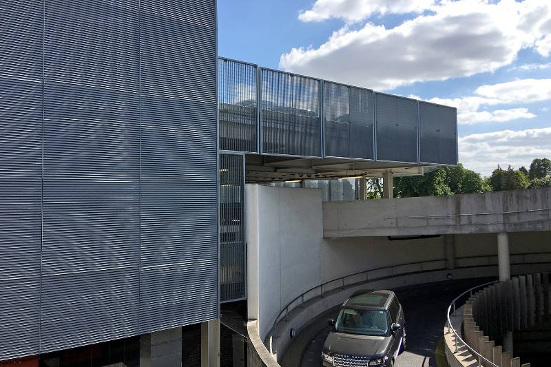 Multi-Storey Car Park at Pioneer Square, Bicester in Oxfordshire