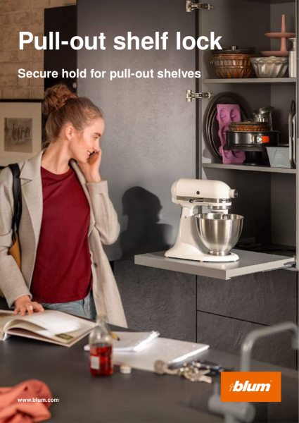 Pull-out shelf lock Brochure