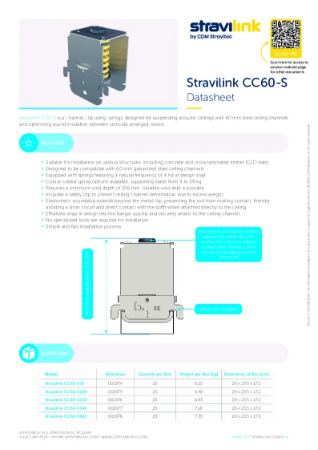 Datasheet - Stravilink CC60-S (EU)