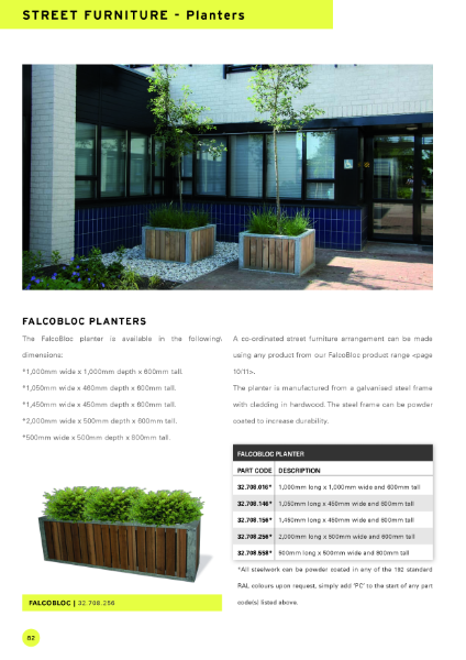 FalcoBloc Planter