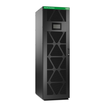 Varmennettu Sähkönsaanti - Easy UPS 3-Vaiheinen Modulaarinen 50 kW, Skaalautuu 250 kW 400 V, Musta, 4 Kytkintä, Ulkoiselle Akulle, Käyttöönotto 5x8