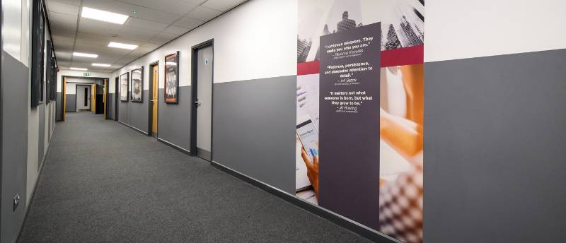 Academy Enhances Corridors with the Help of Yeoman Shield