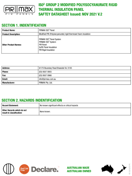 PIRMAX ISO2 SDS V.2 NOV21