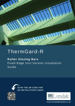 ThermGard-R Patent Glazing Bars Installation Guide Flush DGUs