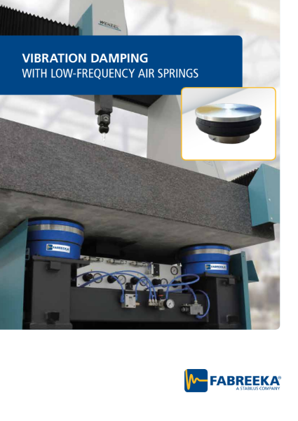 Vibration Damping with Low-Frequency Air Springs