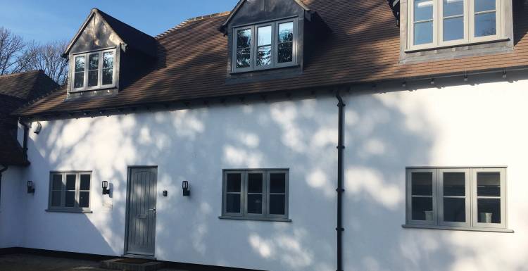 Refurbishment of a traditional Arts & Crafts style home set deep in the Warwickshire countryside
