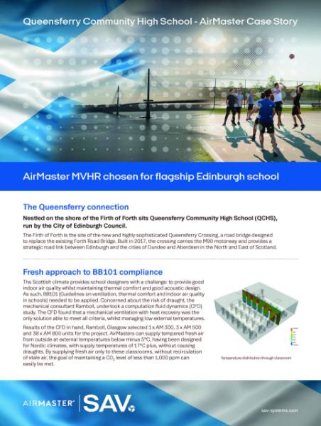 AirMaster Case Story Queensferry High School