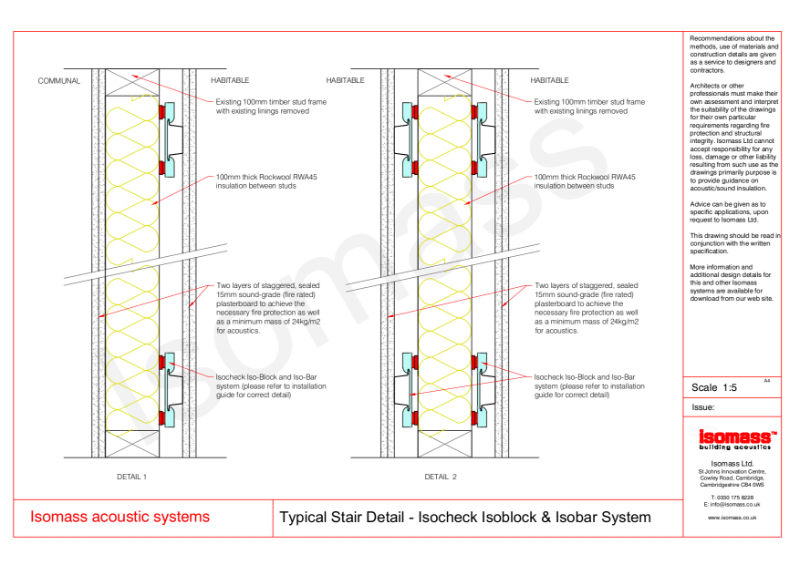 Typical Wall Detail - Isocheck Isoblock & Isobar System