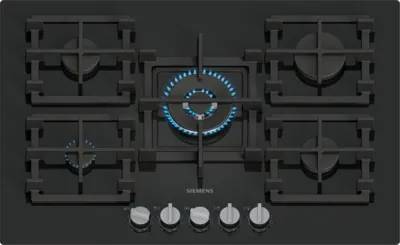 75 cm Gas Hob on Tempered Glass