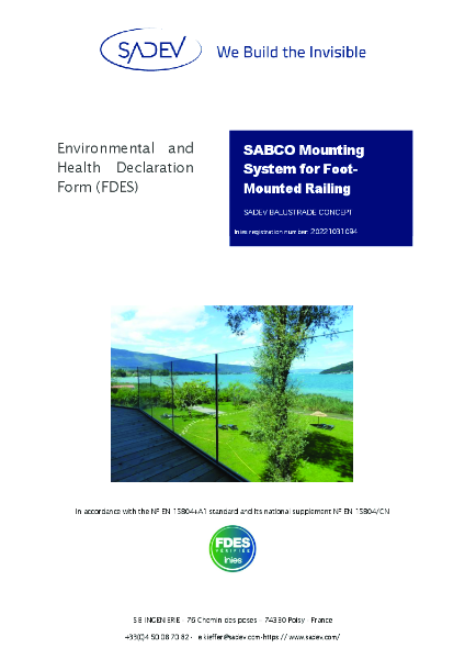 Environmental & Health Declaration Form