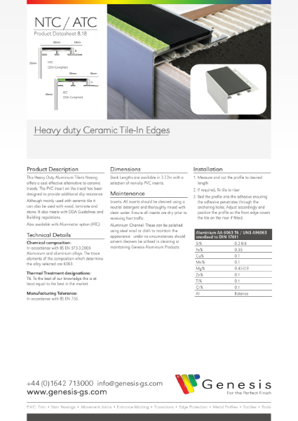 NTC Datasheet