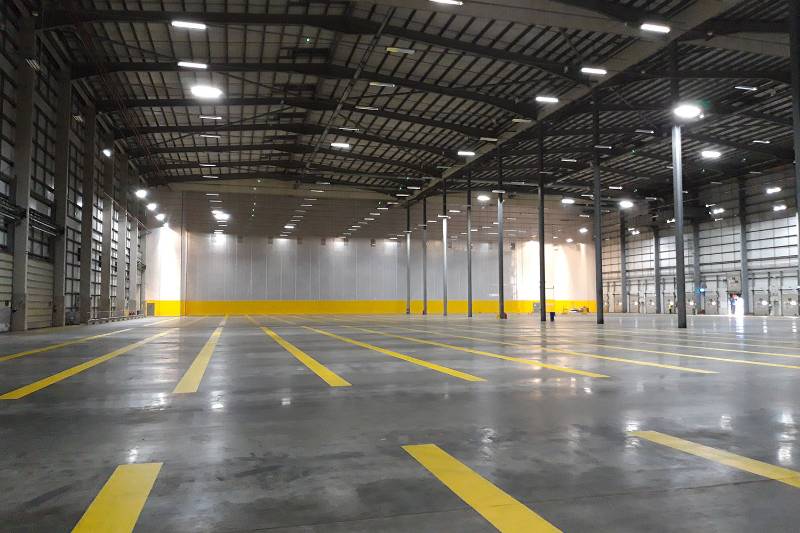 Flexiwall Industrial Partition Wall Case Study - DHL (Warehouse)