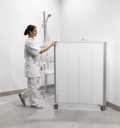 Silentia Duschskärmar – för optimal hygien och patientintegritet
