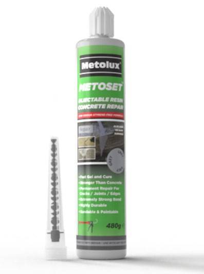 Metolux® Metoset Injectable -  Injectable Concrete Repair Mortar