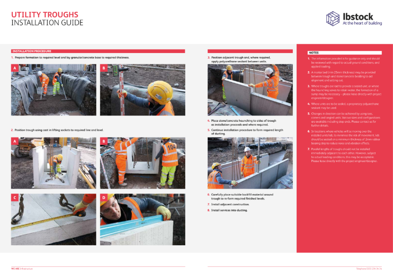 Utility Trough Installation Guide