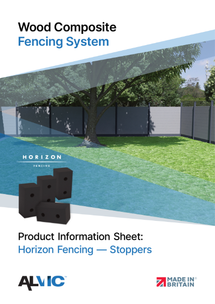 Stoppers - Horizon Fencing Range - Product Information Sheet