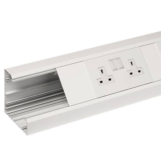 Sterling Curve Profile 1 PVC-U Trunking | NBS Source