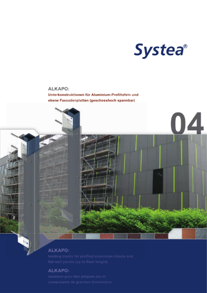 Systea ALKAPO Product Sheets