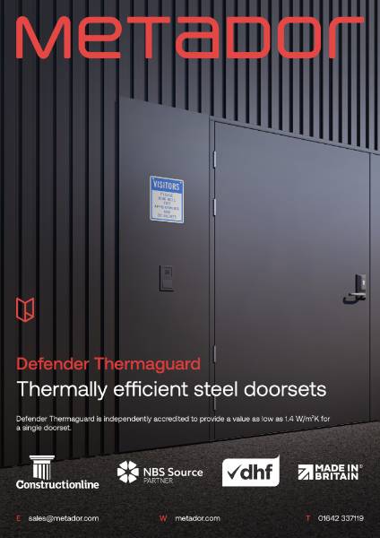 Defender Thermaguard Technology Datasheet-Thermally Rated Steel Door