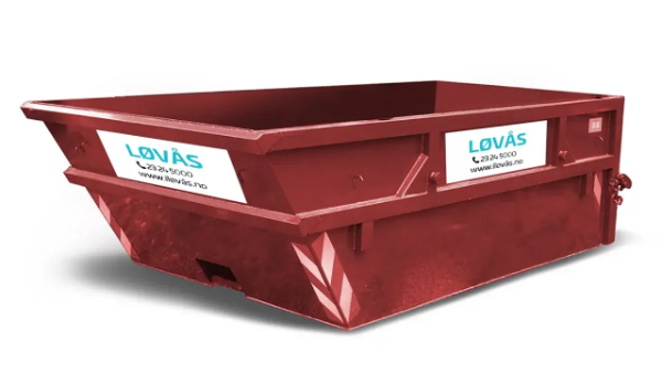 Containerutleie - Åpen Liftcontainer 5m³