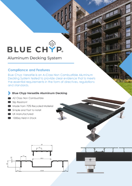 Versatile 150 and 205 Aluminium Decking Tech Sheet