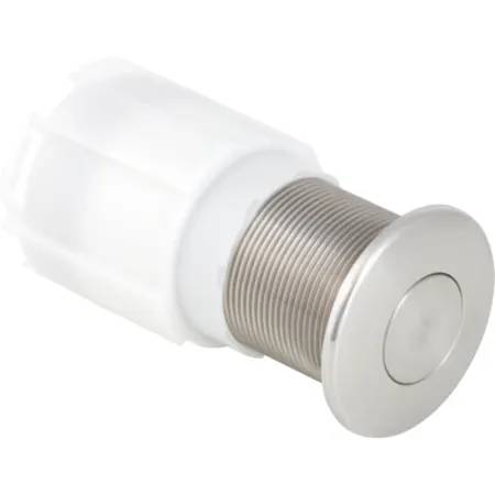 Geberit pneumatic WC flush control, single flush, with locked nuts, for furniture