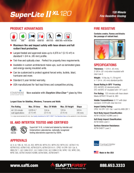 SuperLite® II-XL 120 Data Sheet