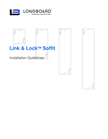 Link Lock Soffit Install Guide