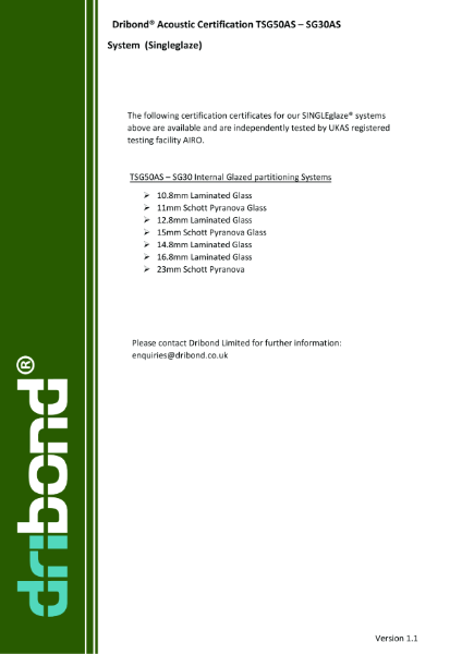 BS EN ISO 354 Sound Absorption Coefficient Test Report