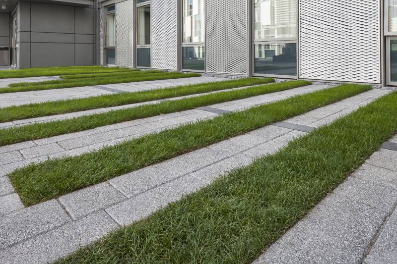 Piatto paving brings granite look to Deaconess House