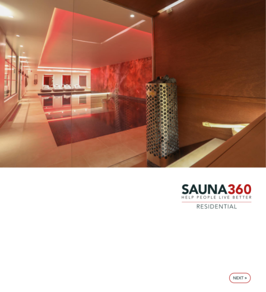 Sauna360 Residential Projects