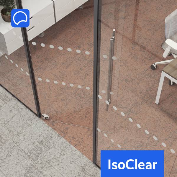IsoClear Frameless Glass Door