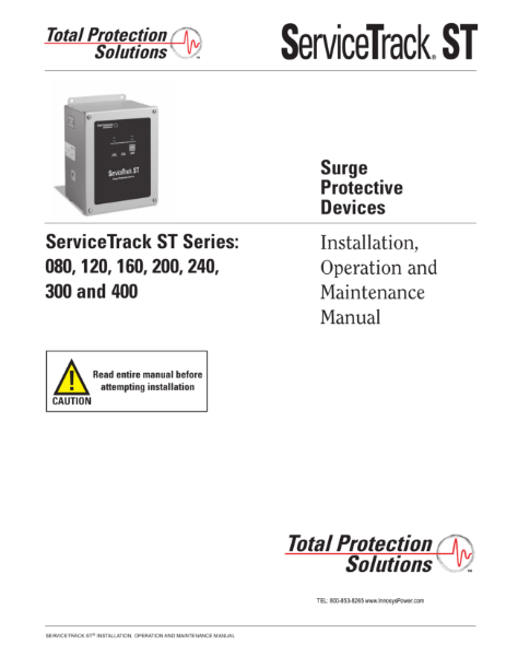 ST300 Installation Manual