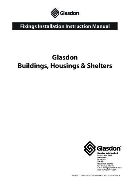 Glasdon Buildings and Housing Installation Manual_A4