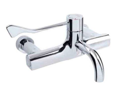 Medical 'Safe-Touch' Mixer with Removable Spout - Thermostatic Mixer Tap