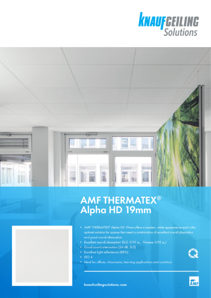 AMF THERMATEX® Alpha HD 19 mm