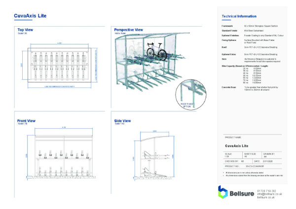 CuvaAxis Lite Datasheet