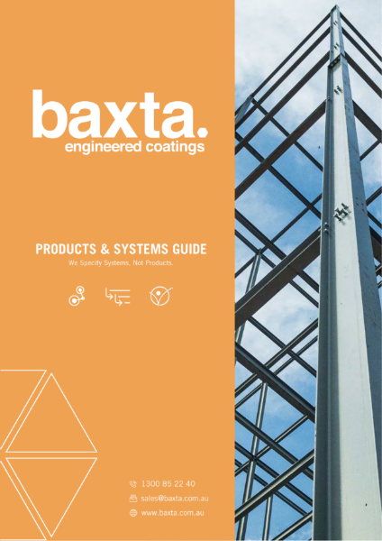 Products & Systems Guide - Baxta Engineering Coatings