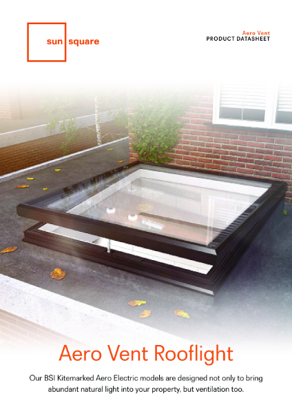 Aero Electric Vent Rooflight: Product Datasheet