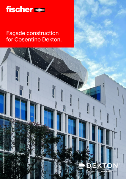 Façade construction  for Cosentino Dekton
